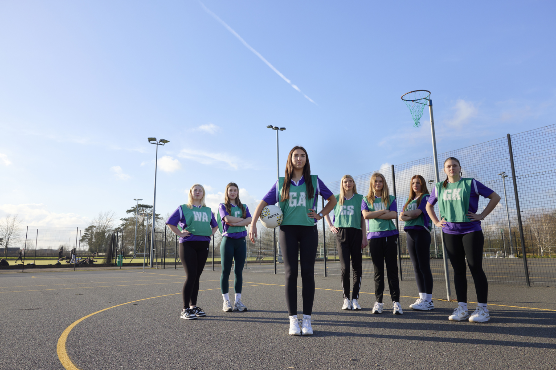 Netball Moulton College 050324 1315