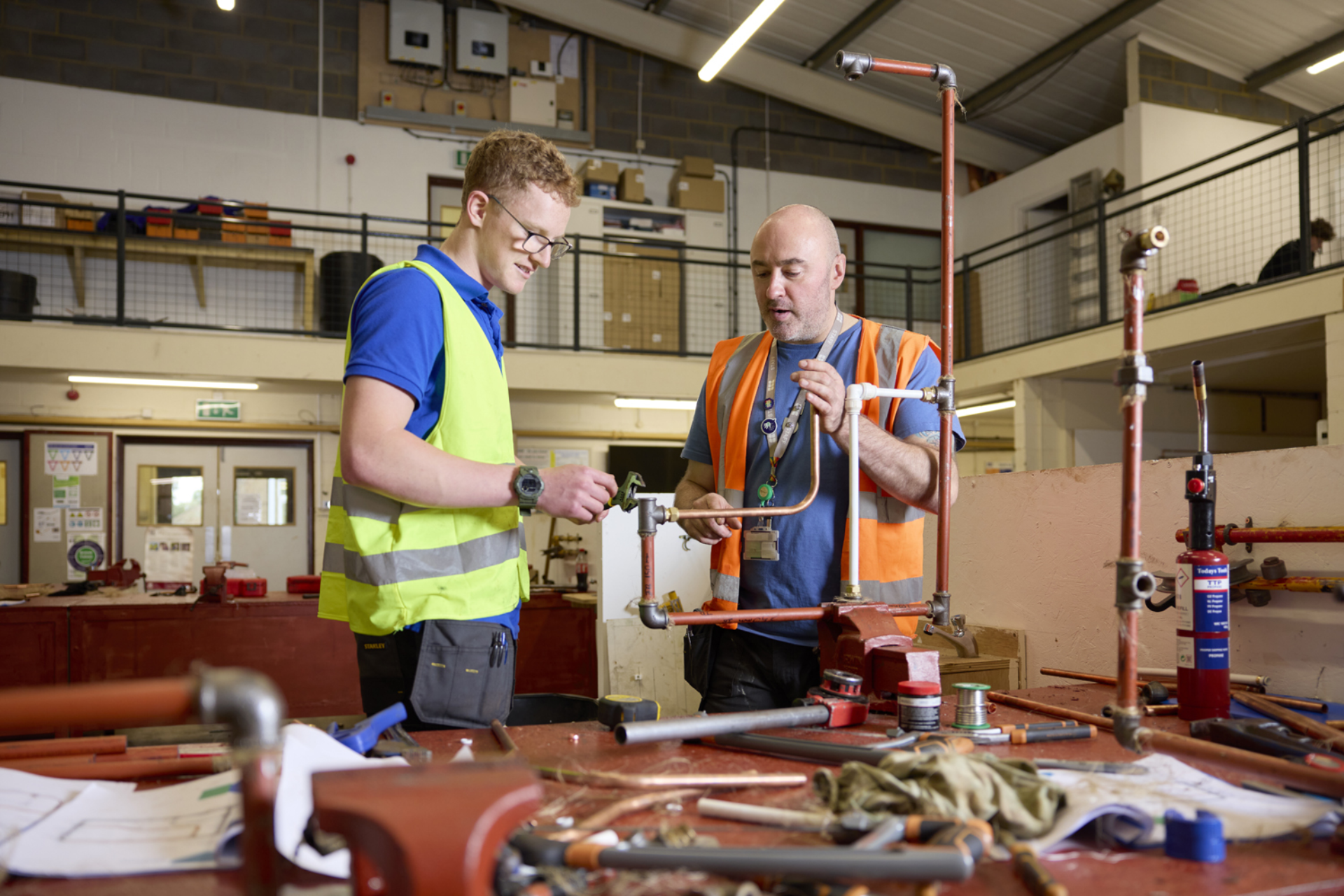 Plumbing Moulton College 081025 1975