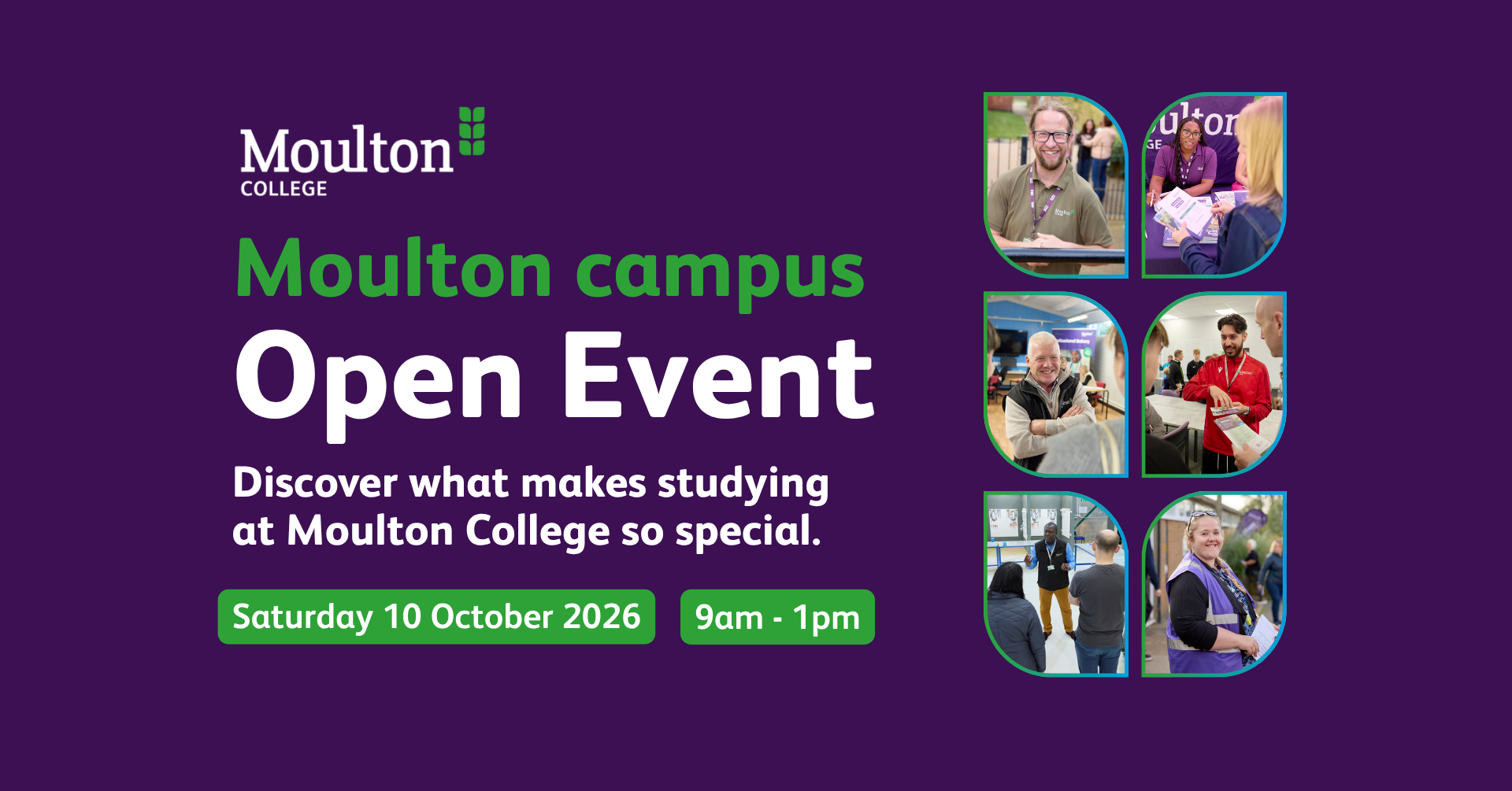 October Open Event banner
