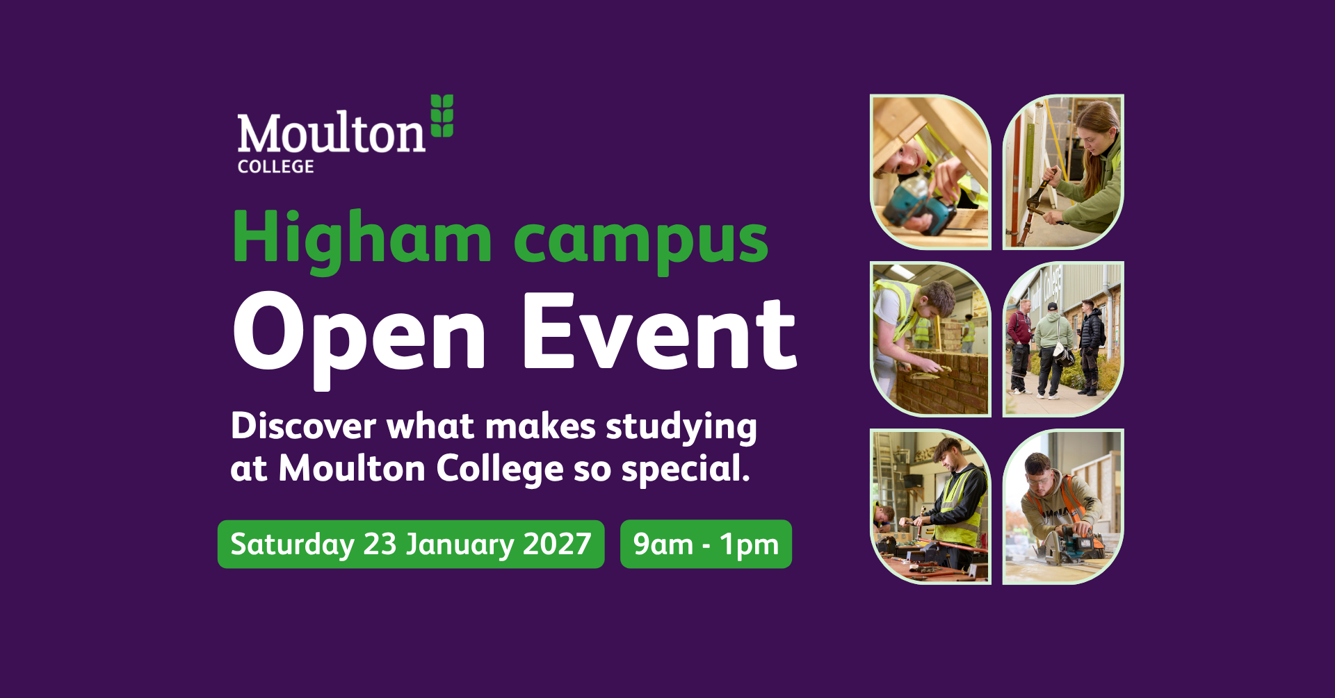January Higham event banner